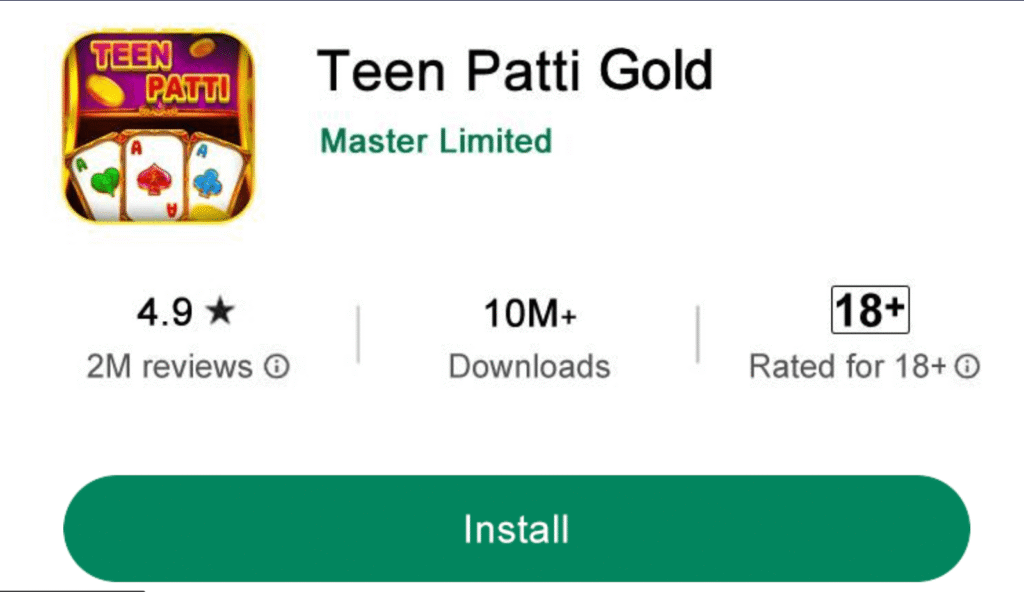 Teen Patti Master Golden India